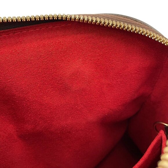 LOUIS VUITTON Trevi Size PM Damier Ebene Canvas Red N51997 - Picture 13 of 15